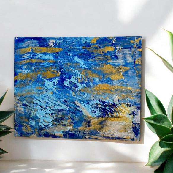 気軽に飾れるアート】絵画 原画 アクリル キャンバス 現代アート