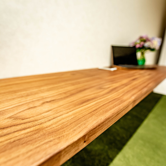 良質な無垢家具　高級感あふれるウォールナットデスク サイズ