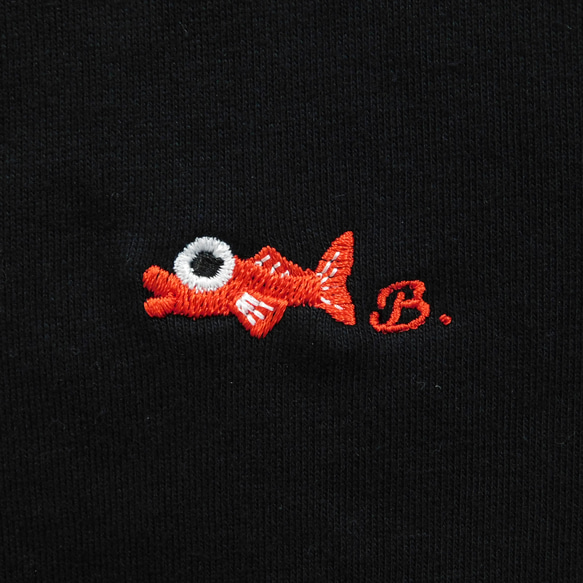 赤ととのワンポイント刺繍入りオリジナルTシャツ 6.2オンス 男女