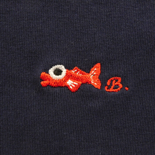 赤ととのワンポイント刺繍入りオリジナルTシャツ 6.2オンス 男女兼用 T