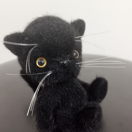 おねむ子猫ちゃんのバッグチャーム♡ストラップ♡アートドール♡ぬいぐるみ♡お花♡ hug様❤オーダー❤お腹ぽっこり♡子猫ちゃん♡アートドール