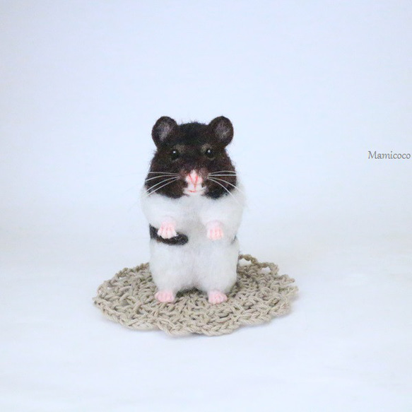 kurumi様オーダー「キンクマハムスター」 羊毛フェルト Mamicoco kurumi様オーダー「キンクマハムスター」 羊毛フェルト Mamicoco