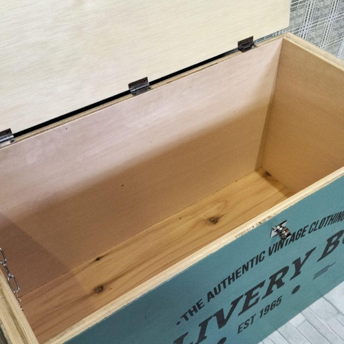 76《宅配BOX》収納 置き配 ボックス コンテナ りんご箱 木箱 76《宅配BOX》収納 置き配 ボックス コンテナ りんご箱 木箱