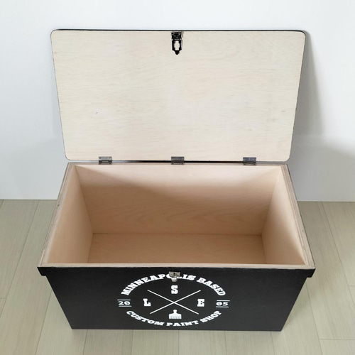 28《収納BOX》りんご箱 宅配 デリバリー 木箱 インテリア 置き配