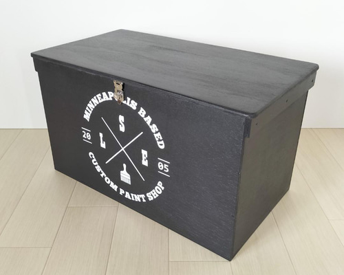 28《収納BOX》りんご箱 宅配 デリバリー 木箱 インテリア 置き配