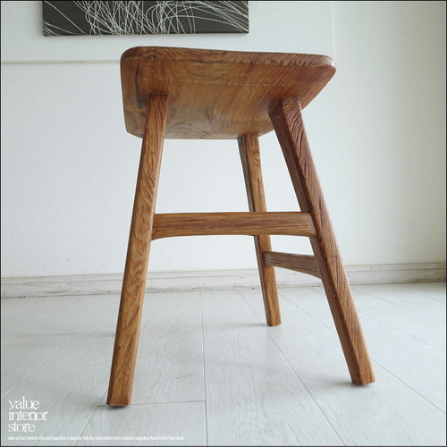 チーク　スツール 楽天市場】チーク スツール 木製 おしゃれ 椅子 玄関 無垢材