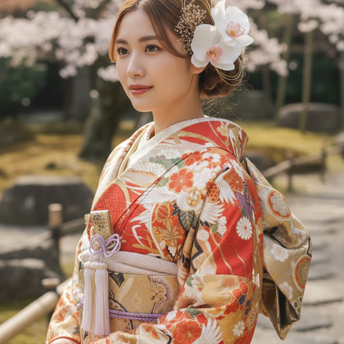 美しい色打掛 結婚式用 白無垢 花柄 結婚式和装の基礎知識】白無垢、色打掛、引き振袖、和装の魅力