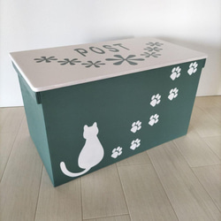 76《宅配BOX》収納 置き配 ボックス コンテナ りんご箱 木箱