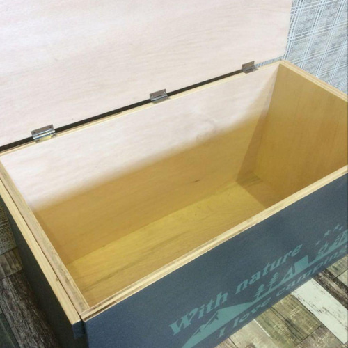 26《収納BOX》りんご箱 キャンプ アウトドア 薪入れ リメイク 木箱