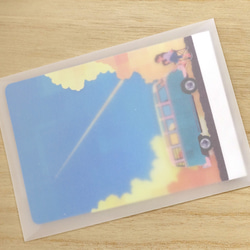 ワーゲンバス　飛び出すメッセージカード 6枚目の画像