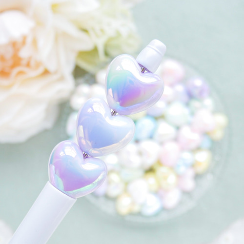 カスタムボールペン【purple 程よ flower】 