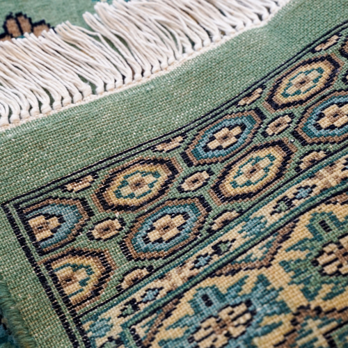 111×77cm パキスタン手織り絨毯