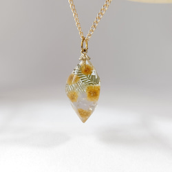 はくとん　　佐竹ガラスの星空ネックレス　レジンネックレス　ハンドメイド ネックレス ホタルガラス ドロップ 蛍ガラス 雫 蛍玉 レジン