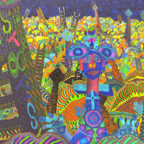 唇と印　　Lips and Seals　　版画作品1/1　絵画　芸術 唇と印 Lips and Seals 版画作品1/1 絵画 芸術 高見沢耳作品 版画