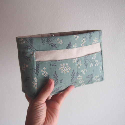 バッグインバッグ:バックインバックハンドメイド/スリムタイプ/便利な