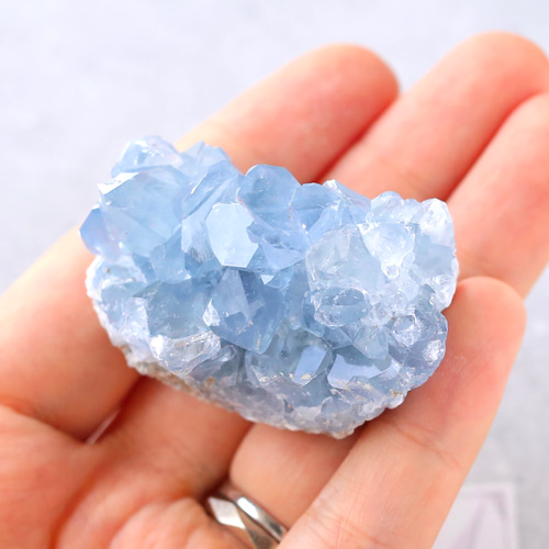 セレスタイト ミニクラスター天青石 天使の石 鉱物 天然石 安眠 癒し