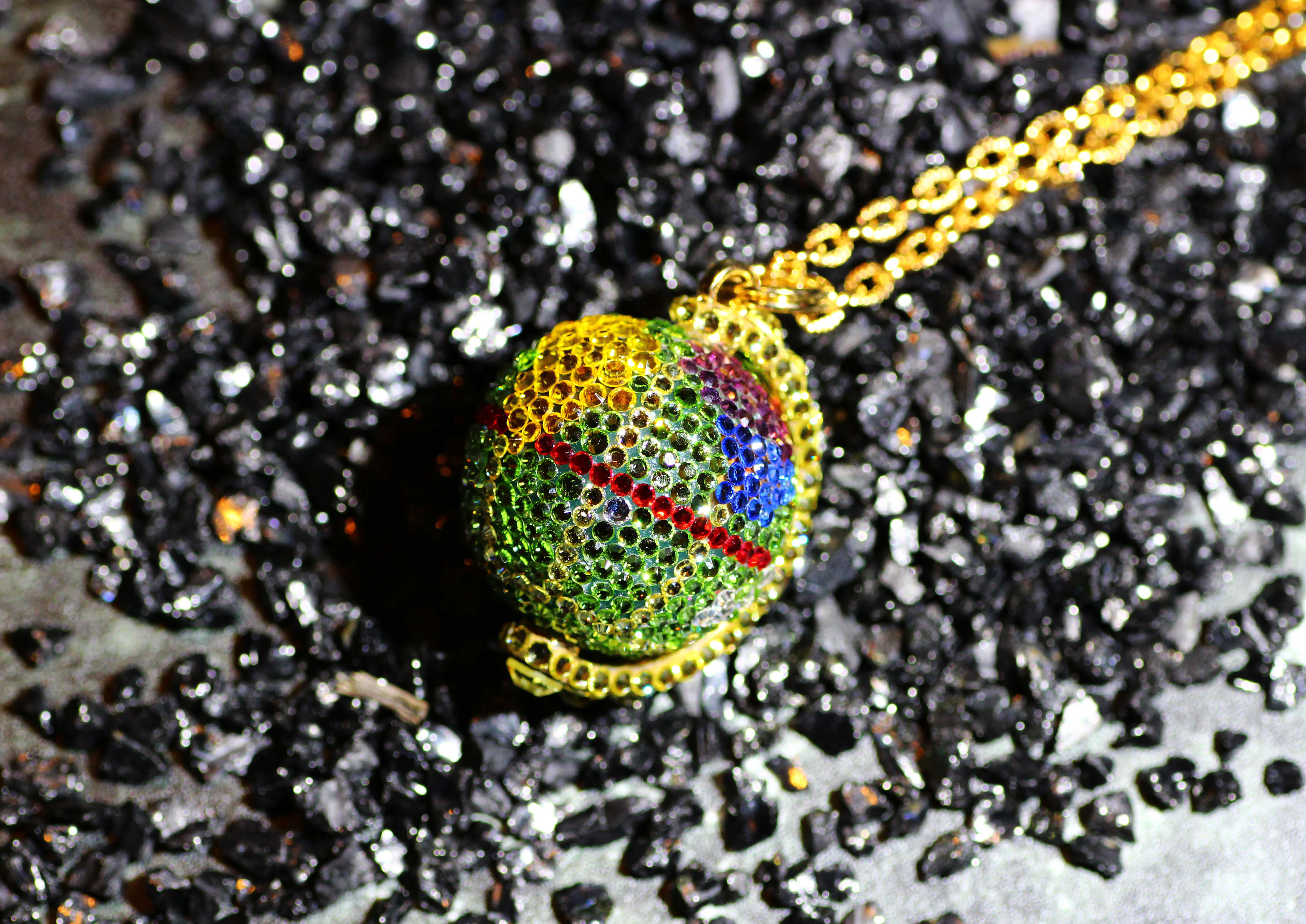 【SALE 50%off】 Earth Pendant (L) / Peridot