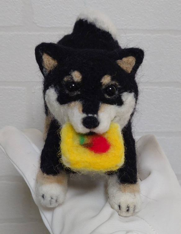 羊毛フェルト 柴犬 きちんとお座り - COTA0908'S GALLERY
