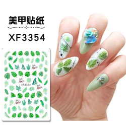 NT799 ネイルシール お花ニコちゃん ポップ 韓国ネイル キャラクター