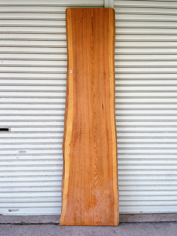 天然杉 一枚板 デスク/カウンターテーブル/棚板/天板 天然無垢板 杉