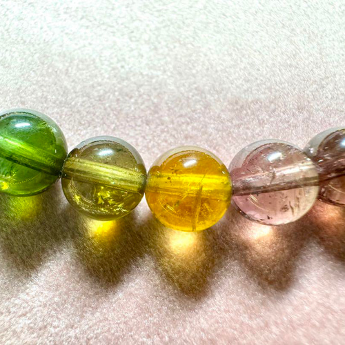 最高品質 トルマリン 宝石 ブレスレット 天然石 ブレスレット  