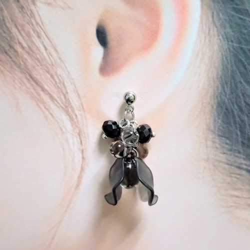 2点セット♪ ハンドメイド アクセサリー イヤリング ピアス