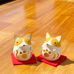 シュナ＆てんとう虫の貯金箱（特大） その他置物 べるく工房 通販