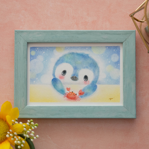 ペンギンの絵画