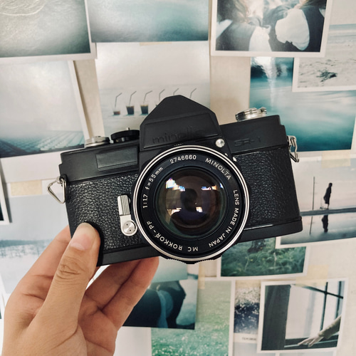 修理&塗装済Minolta SR-1 MC ROKKOR 55mm F1.7