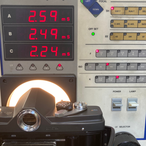 修理&塗装済Minolta SR-1 MC ROKKOR 55mm F1.7