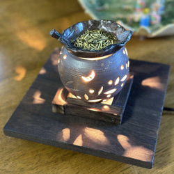 可愛い小さなアヒルさんのお香立て&受け皿セット お香