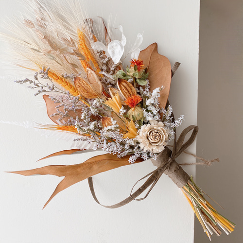 秋限定 アーティシャルフラワーパンパスグラス ドライフラワー