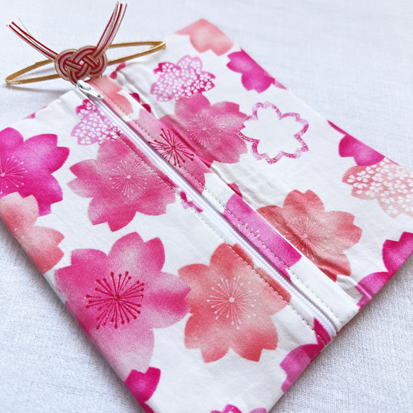 ポーチとして使える！ご祝儀袋《さくら》 2枚目の画像