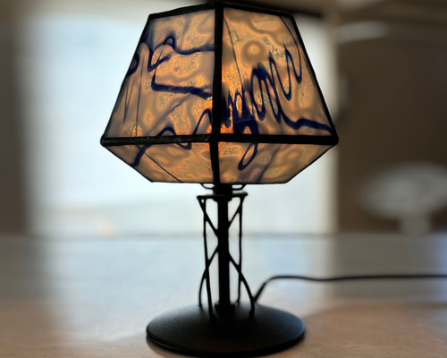 超早割祭2024】ステンドグラス ランプ『hexaLamp』 スタンド