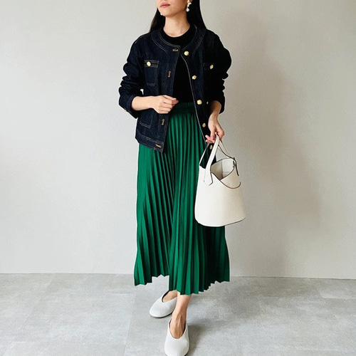 新作送0】大人の春おしゃれ イチオシ極上プリーツスカート 高見えツヤ