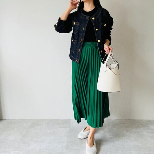 新作送0】大人の春おしゃれ イチオシ極上プリーツスカート 高見えツヤ