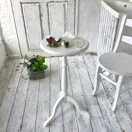 受注製作】コーヒーテーブル・カフェテーブル・丸テーブル