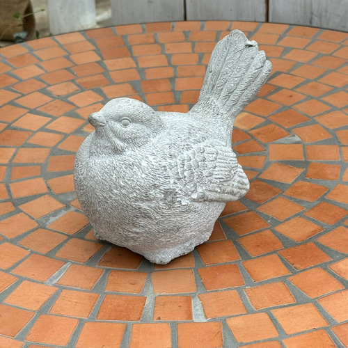 小鳥 バード とり 鳥 オブジェ 置物 イングリッシュガーデン