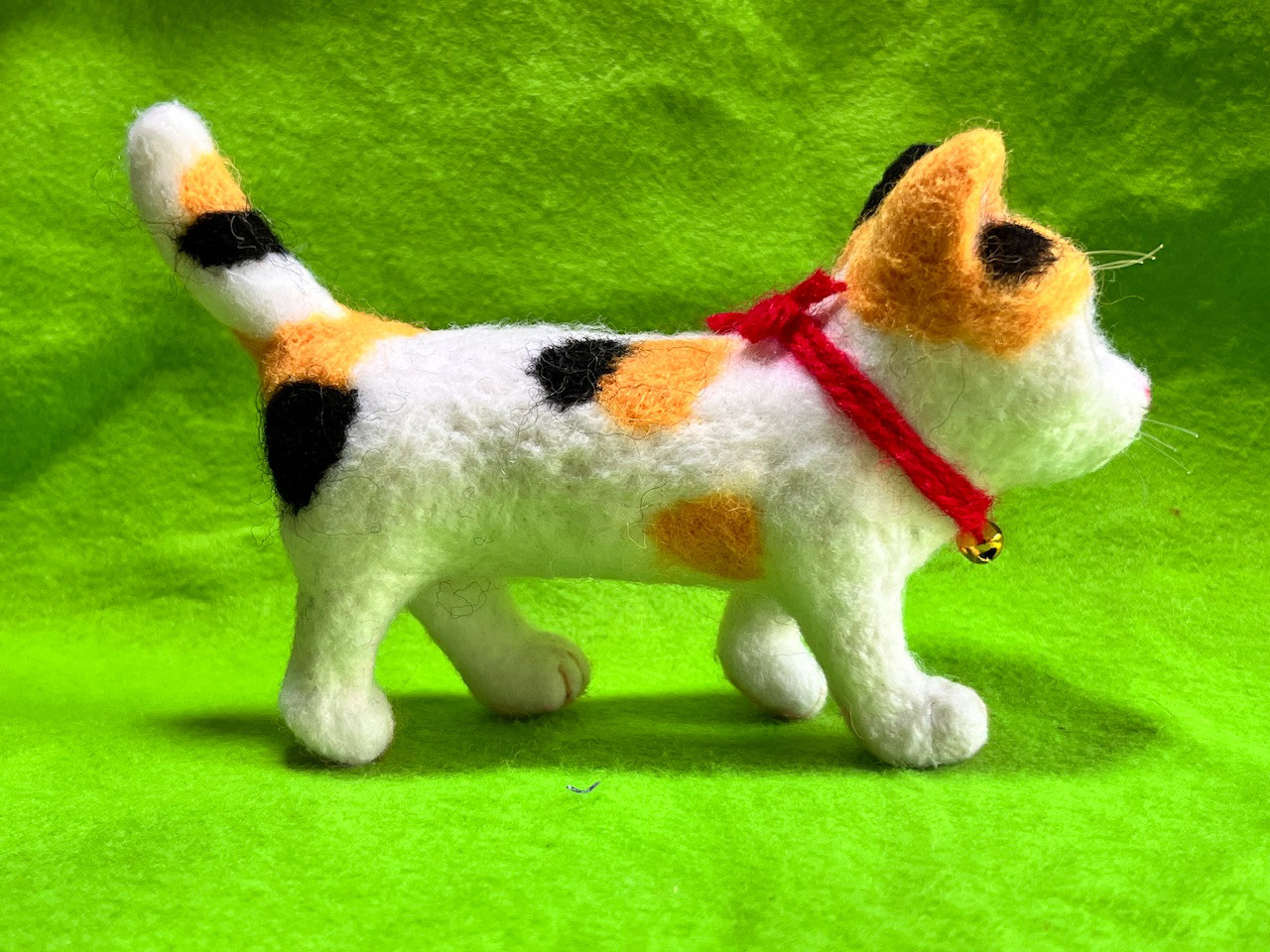璃人※断捨離中 ハンドメイド 猫 羊毛フェルト
