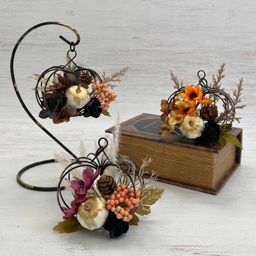 2024年新作】大人ハロウィン アレンジ（オレンジ）＊＊アーティ