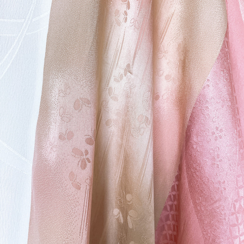 男女兼用 ドルマンシャツ フリーサイズ ビッグシャツ 着物リメイク  