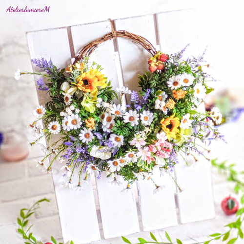 穏やか優しいナチュラルリースga