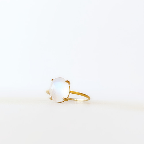 レインボームーンストーン リング ムーンストーン 天然石 リング