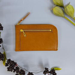 ☆受注生産☆コンパクトな革財布 / ブルー / 本革ロロマレザー使用