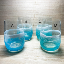 波アート ティッシュボックスNo．1☆エポキシレジン その他