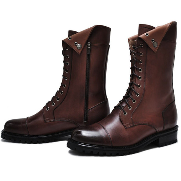 レースアップブーツ メンズ レザーブーツ メンズブーツ ブーツ 本革 大きいサイズ 靴 小さいサイズ 靴 lav 