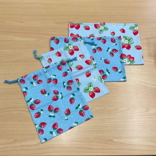 14種から【給食セット×2日分】w60×40cm ランチョンマット w20×25cm