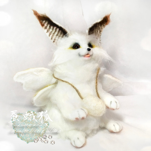 羊毛フェルト アートドール パポテ フィカさん 羊毛フェルト アートドール パポテ フィカさん