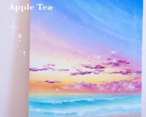 life of tree ハンドメイドパステル画 絵画アート原画 - メルカリ