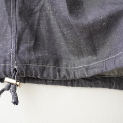 relaxing・2wayデニムパンツ　ワイドマキシ/バルーン・アラジンパンツ　cotton/flax 15枚目の画像